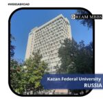 University building of Kazan Federal University, Russia