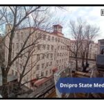 Back side of Dnipro State Medical University