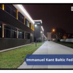 Side view of Immanuel Kant Baltic Federal University, Russia